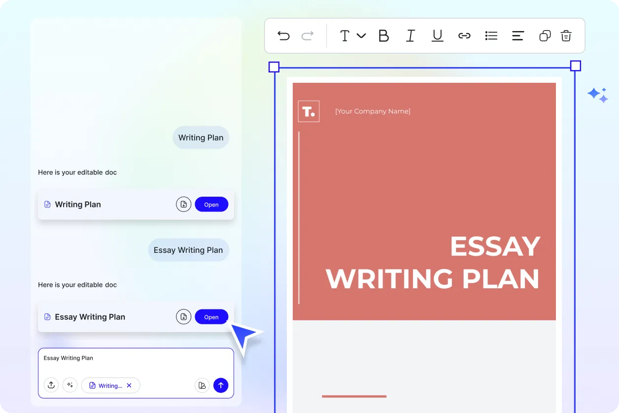 Free AI Writing Plan Generator, Free Writing Planner Online